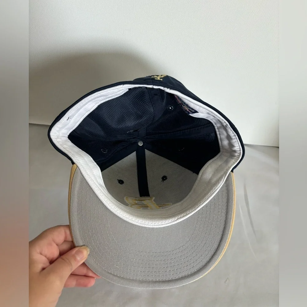 Men's‎ Richardson hat color blue and gold size 7 3/8